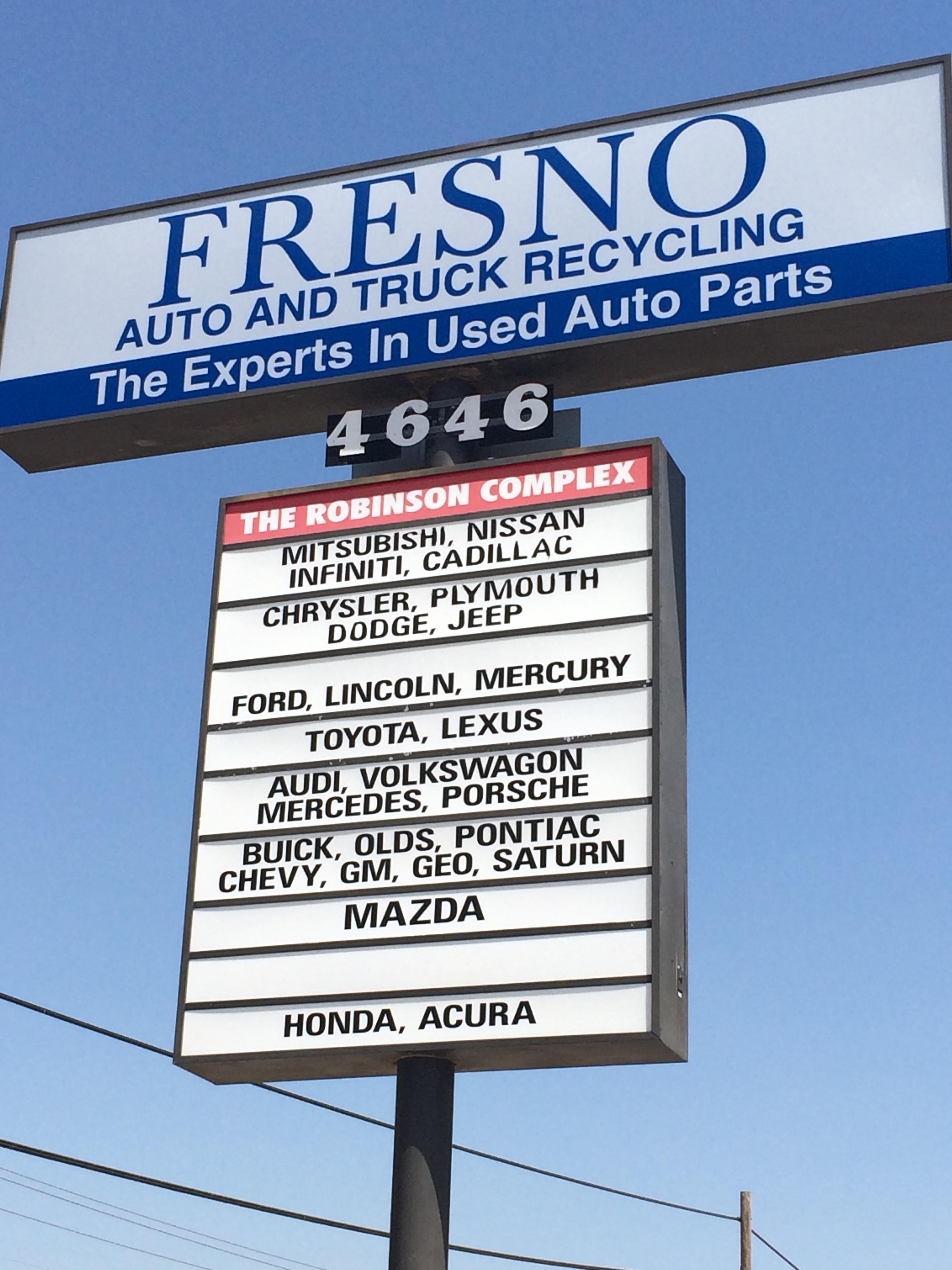 fresno auto and truck dismantling