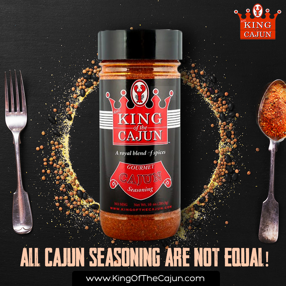 King Of The Cajun Gourmet Brand Seasoning Image