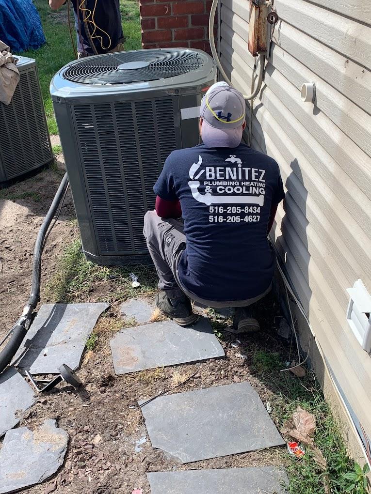 HVAC Contractor Working