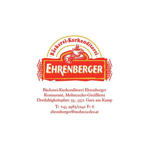 Logo von Ehrenberger GmbH-Bäckerei-Mohnzuzler Greißlerei