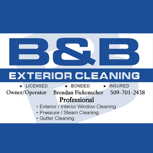 B & B Exterior Cleaning Logo