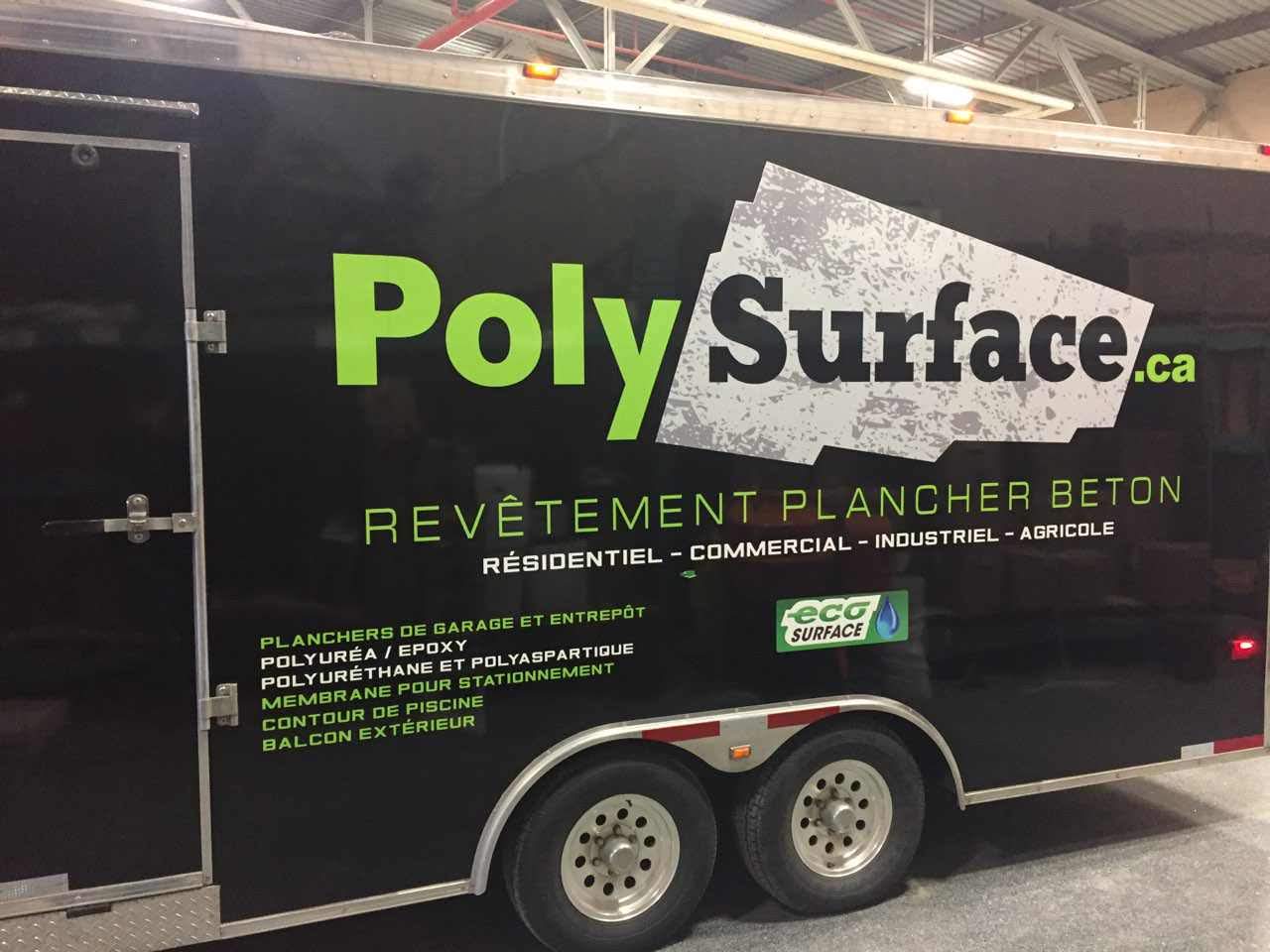 Images Polysurface Centre-du-Québec - Plancher de garage et époxy