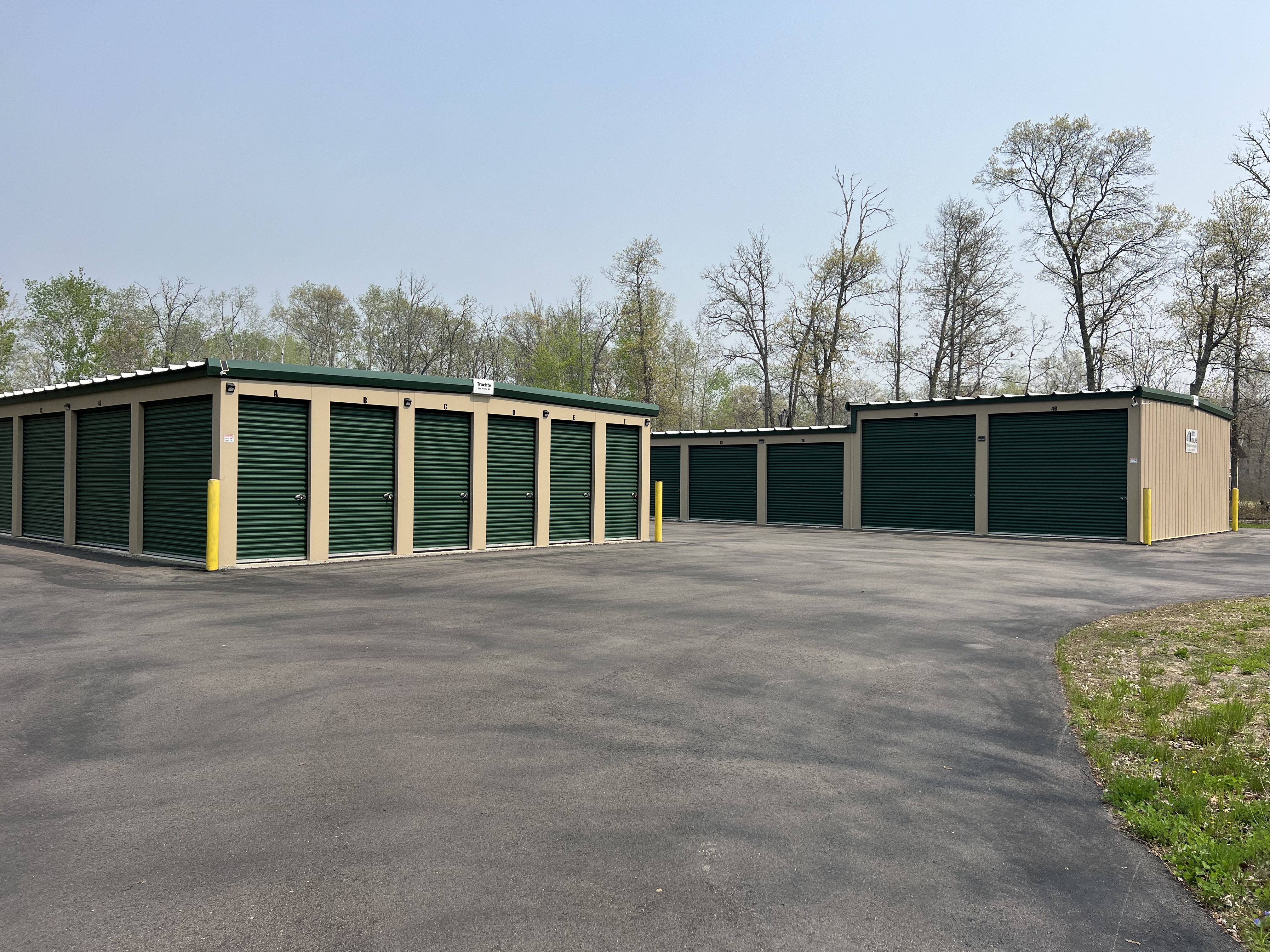 Drive-up self storage facility near Eagle Lake