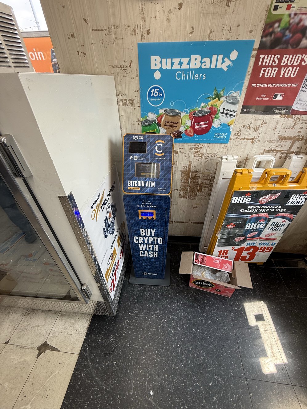 CoinFlip Bitcoin ATM - Pointe Liquor (Hazel Park)