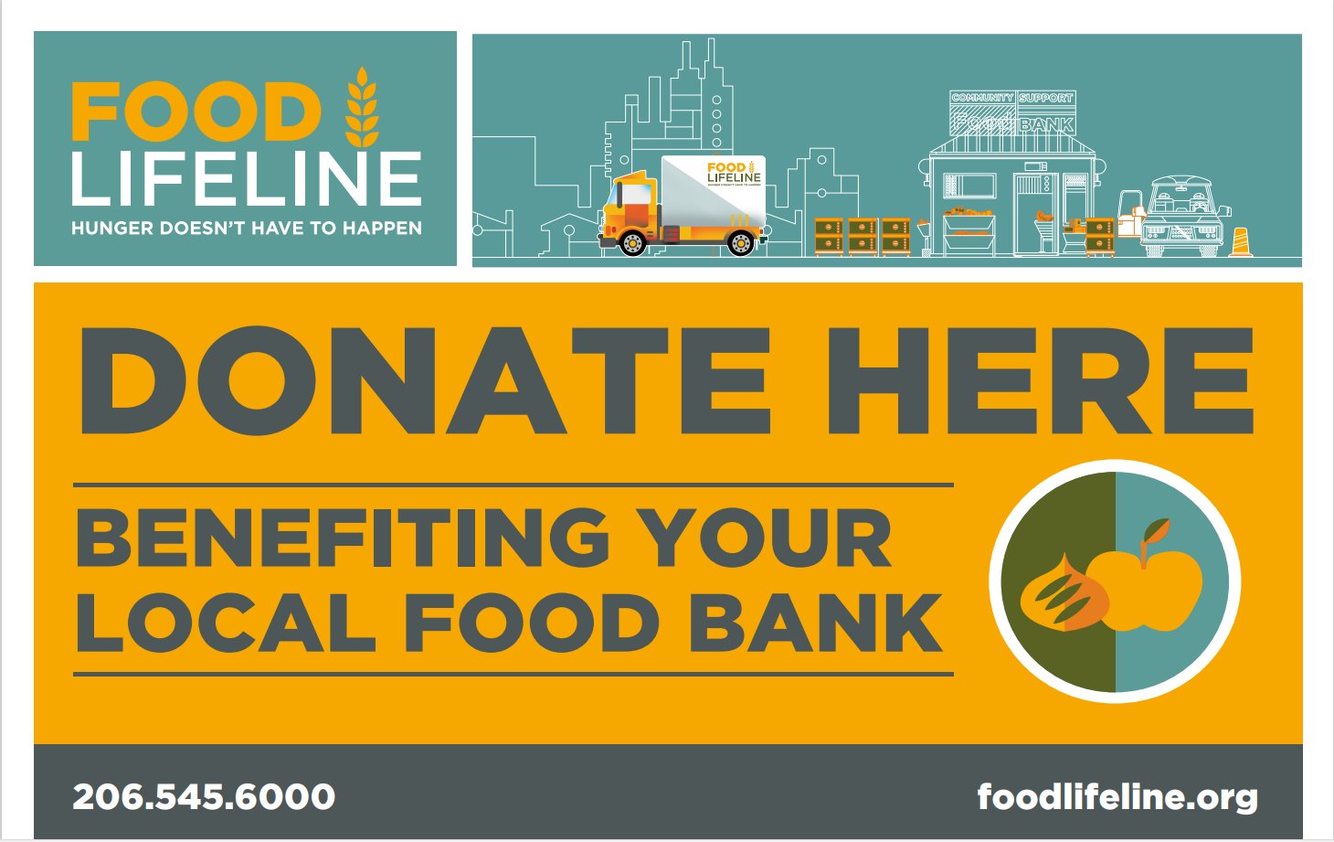 We are now accepting donation food drive through the end of July 11, 2024