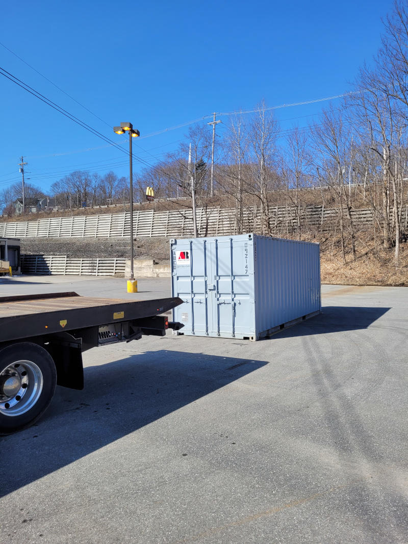 6, 20 ft storage container rental to Gardiner, Maine 