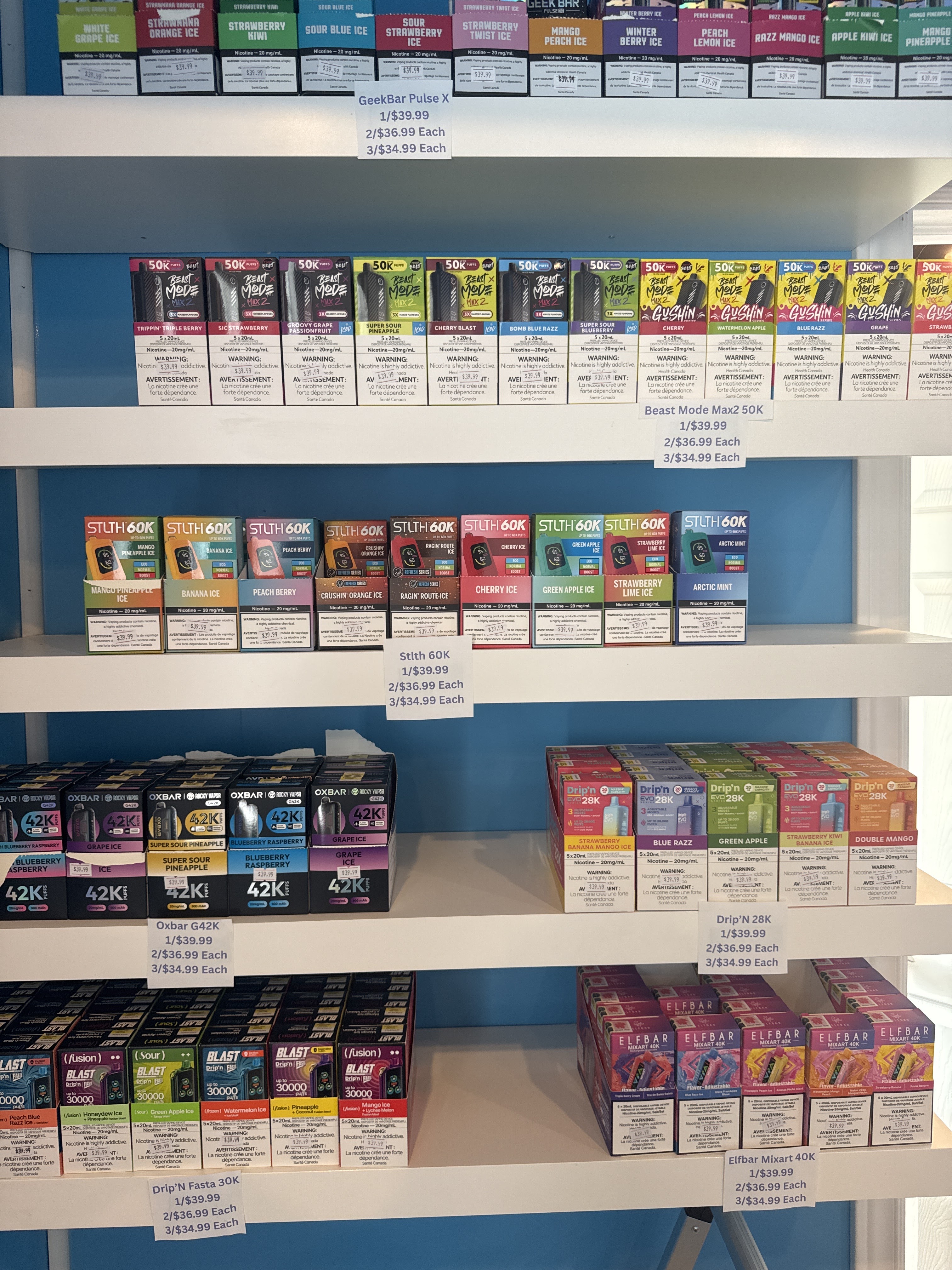 Images Puffaholic Vapes Manotick | Cheapest Vapes Ottawa | Vape Shop Near Me | Vape Shop Ottawa | Vape Shop Open Now