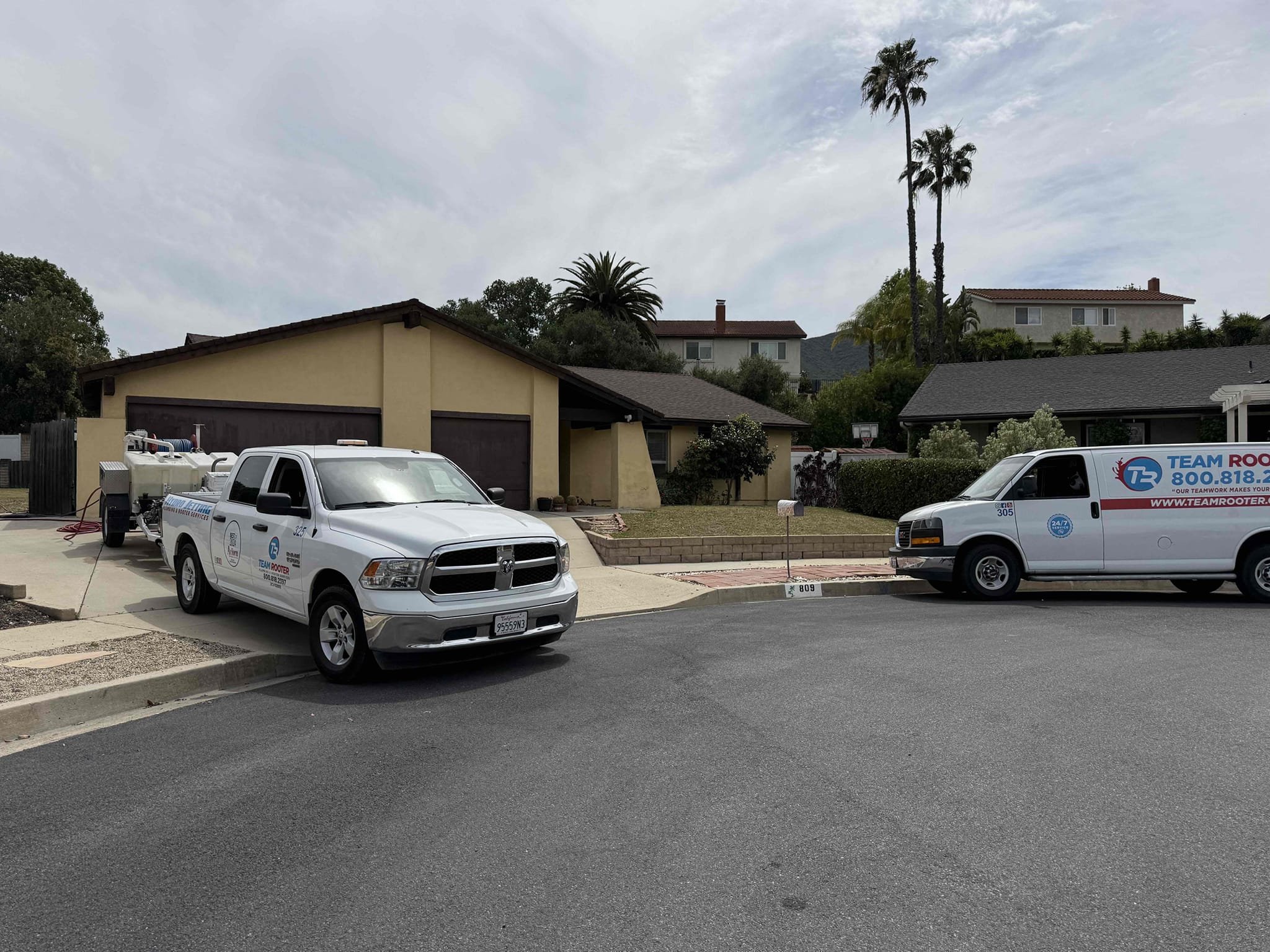 From clogged sinks to street jobs - We do it all  Proudly serving LA, Ventura, Orange County and San 