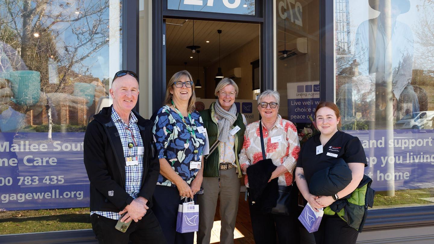 Images Uniting AgeWell Loddon Mallee South Home Care