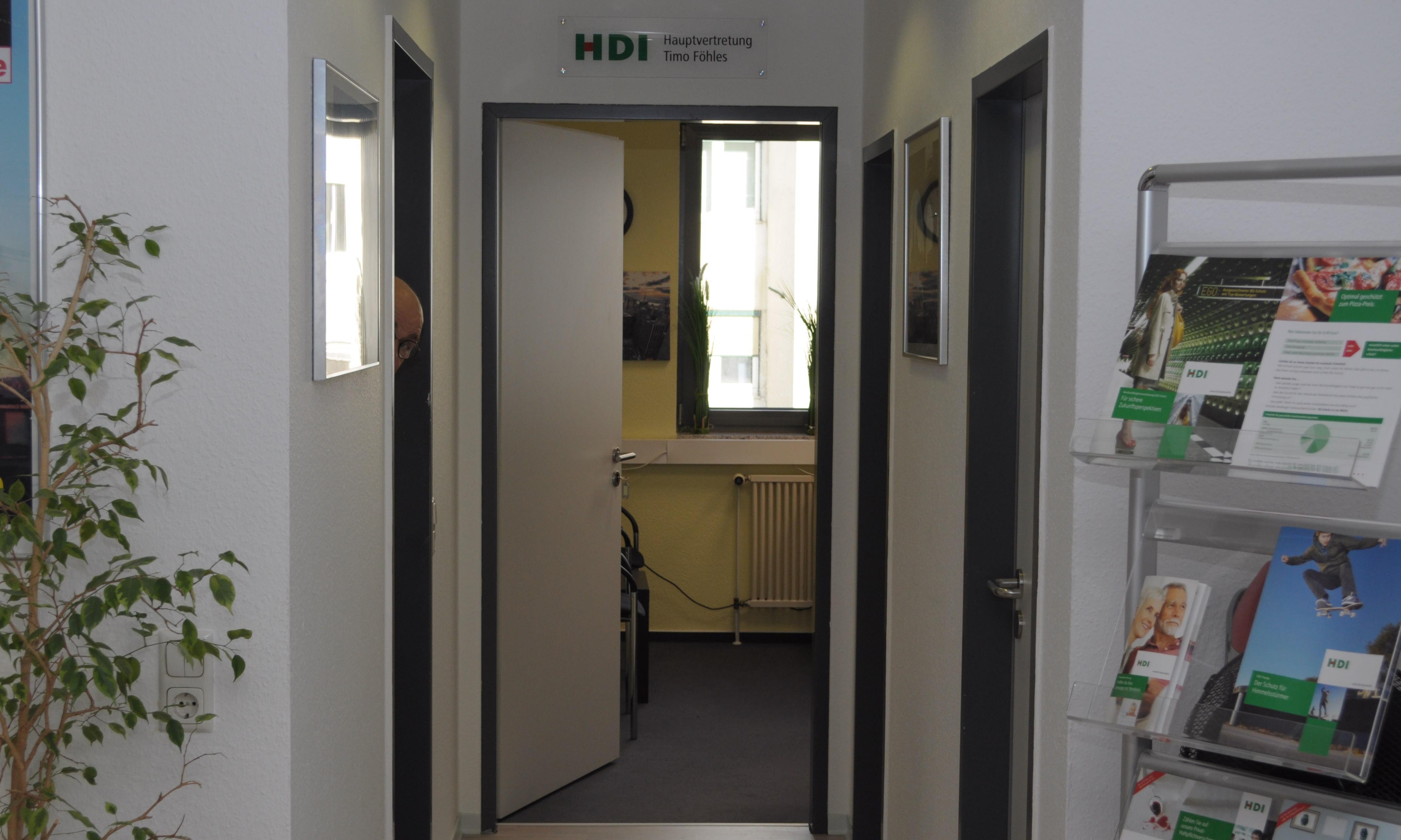 Eingang zur HDI Agentur Timo Föhles