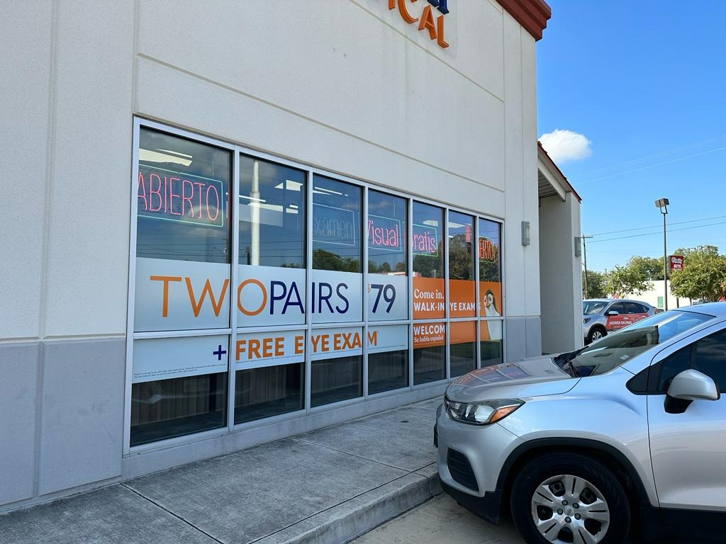 Storefront at Stanton Optical Store San Antonio TX 78237