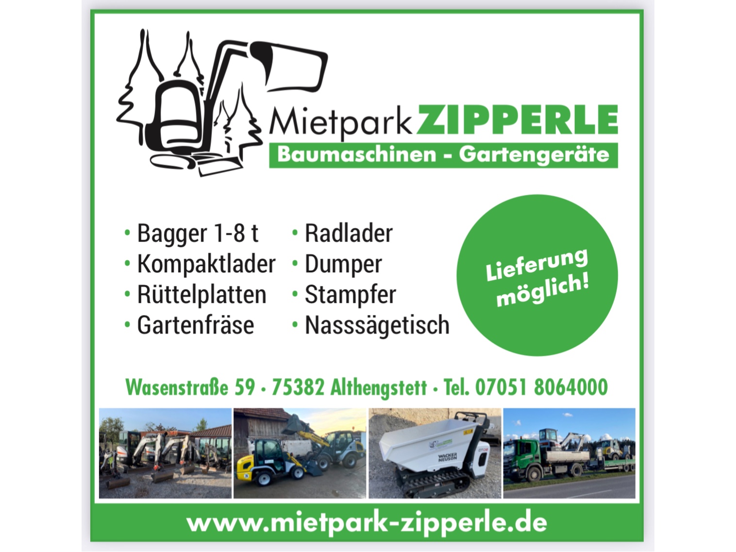 Mietpark Zipperle in Ottenbronn Gemeinde Althengstett - Logo