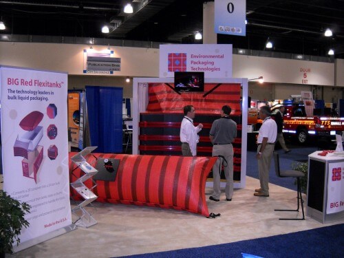 example of a trade show banner and display by Houston Sign