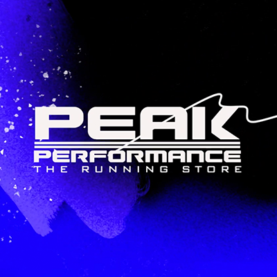 Peak Performance - The Running Store Logo