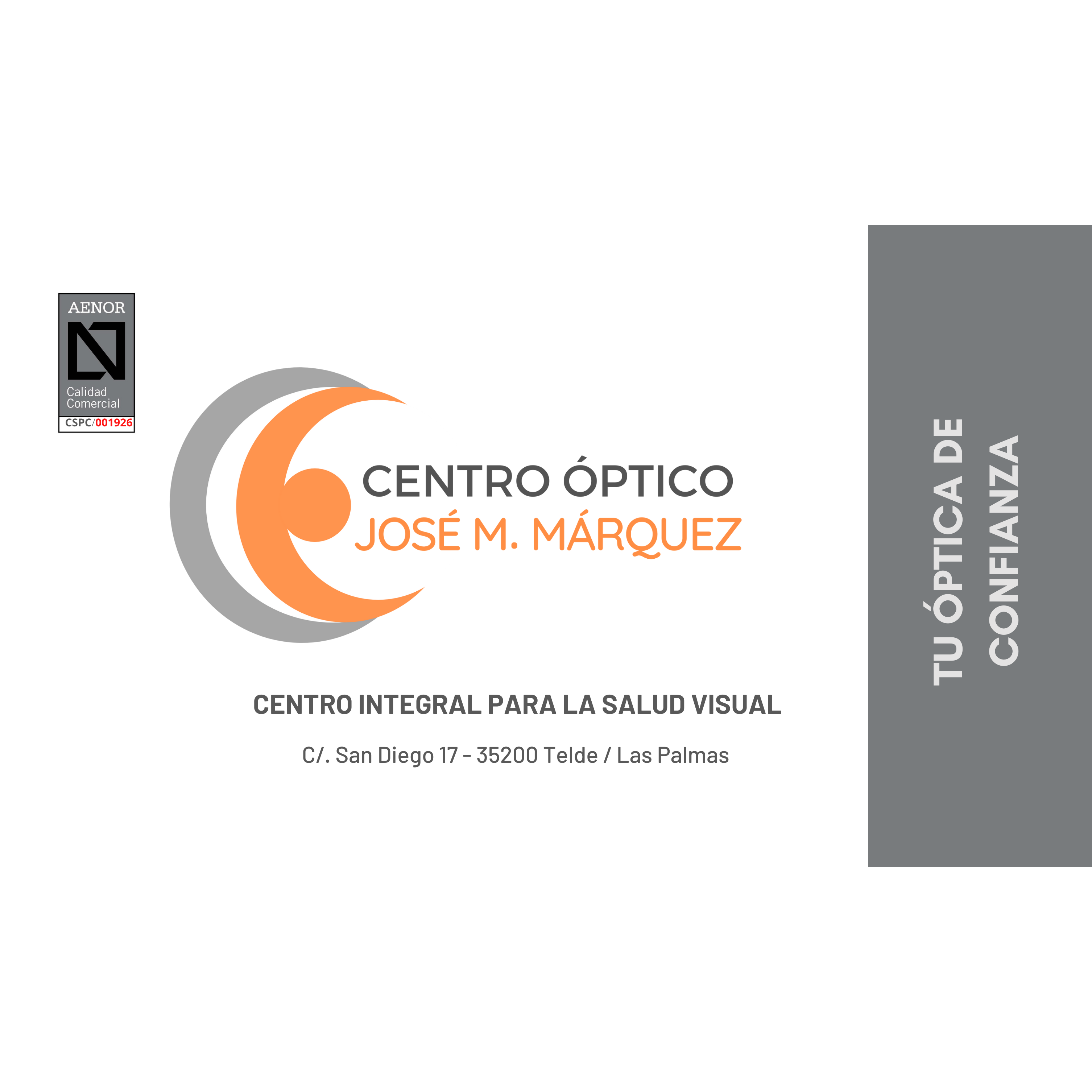 Centro Óptico José M. Márquez Logo