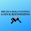 Brush & Roll Painting & Deck Refinishing Logo