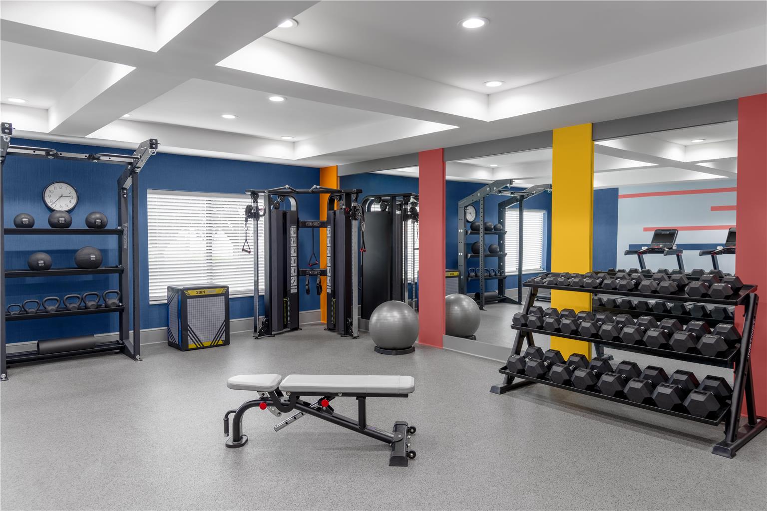 Health club  fitness center  gym 