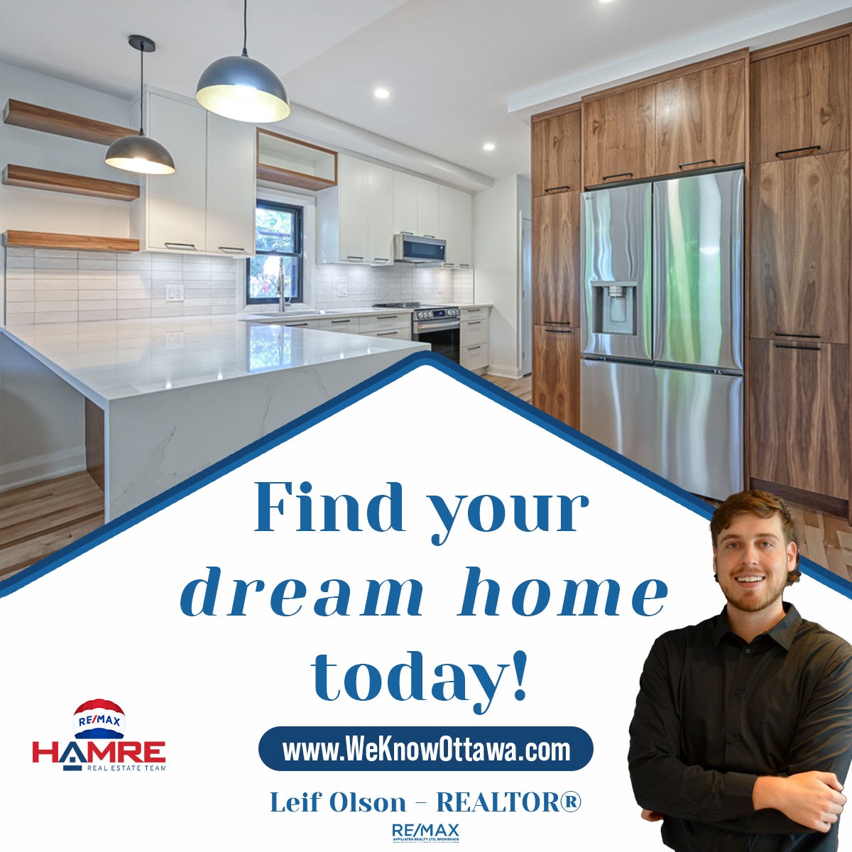 Images Leif Olson - Ottawa Real Estate Agent - Hamre Team RE/MAX Affiliates
