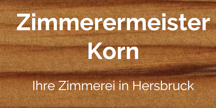 Zimmerei Korn in Hersbruck - Logo