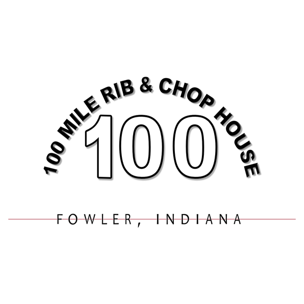 100 Mile Rib & Chop House Logo