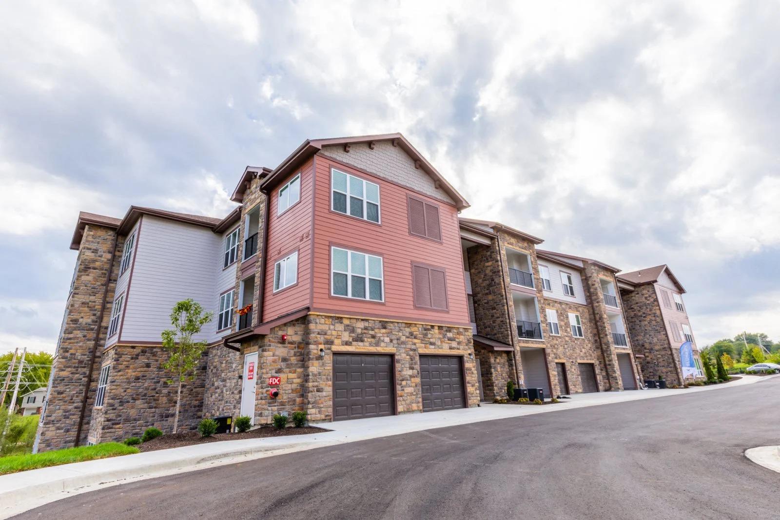 Exterior View at The Residences at Bluhawk Apartments, Overland Park, Kansas