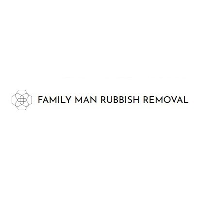 Family Man Rubbish Removal Logo