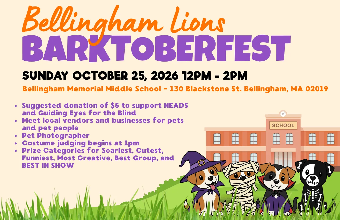 Image of Local Pet Event Bellingham Lions BARKtober Fest Nearby