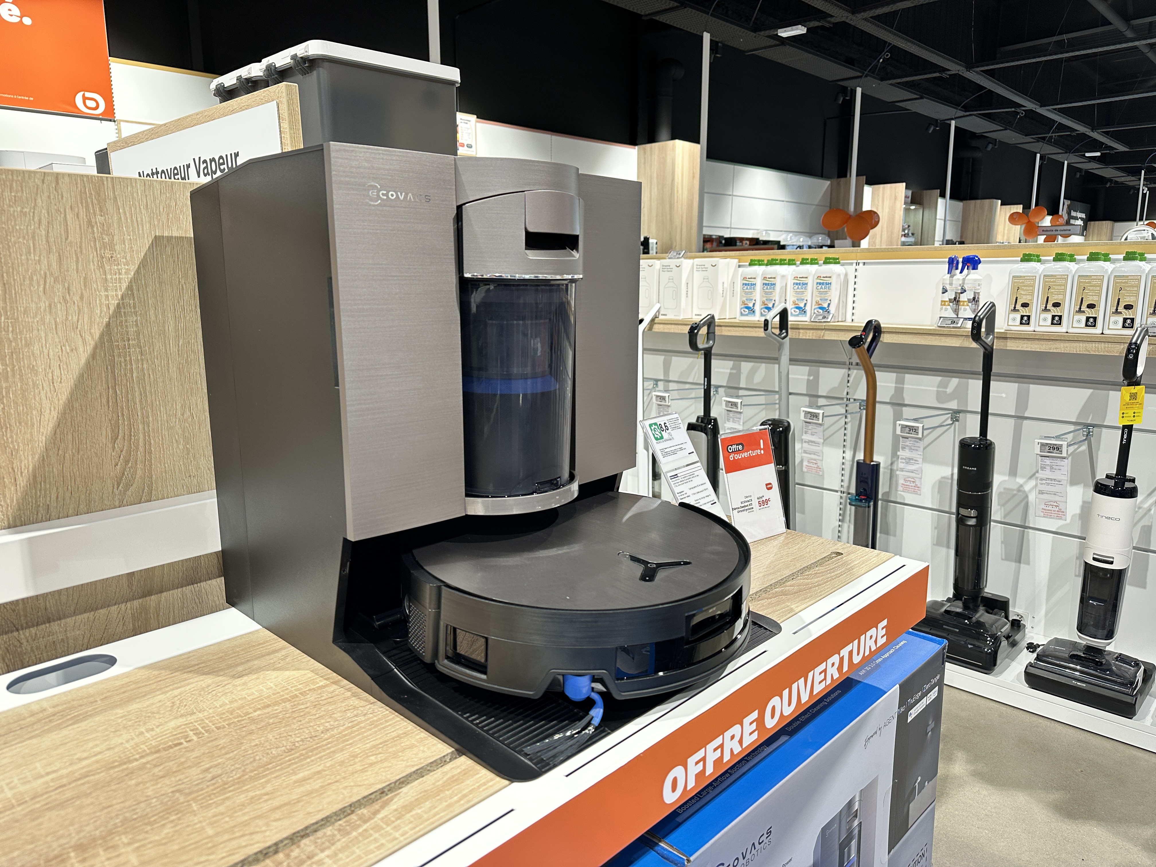 mise en avant du robot laveur ecovacs mise en avant du robot laveur ecovacs