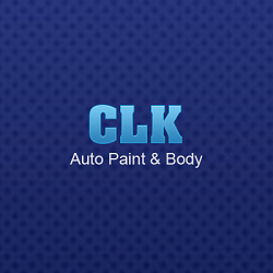 CLK Auto Paint & Body Logo