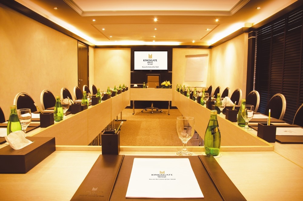 Conference Table Kingsgate Hotel Abu Dhabi Dubai 02 499 5000