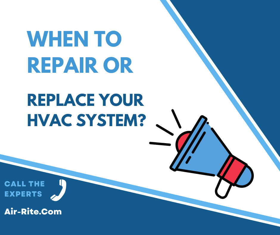 When to repair or replace hvac system?
