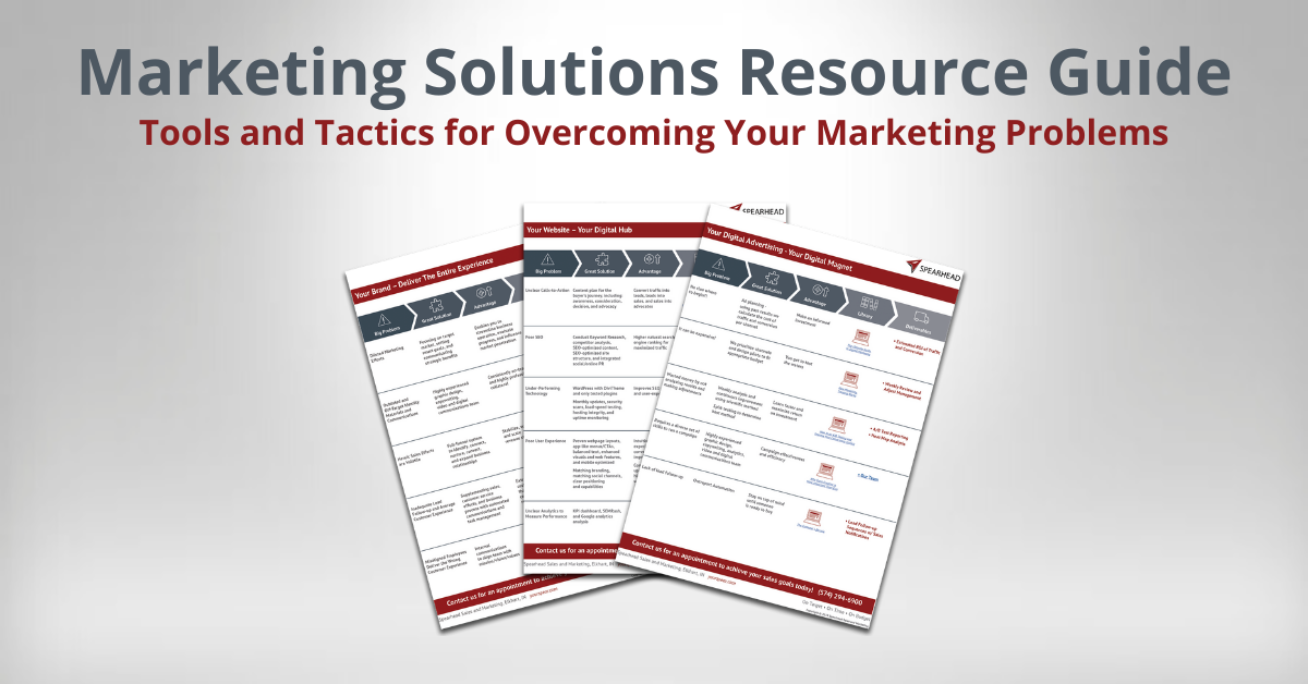 Spearhead Sales & Marketing | Marketing Solutions Resource Guide