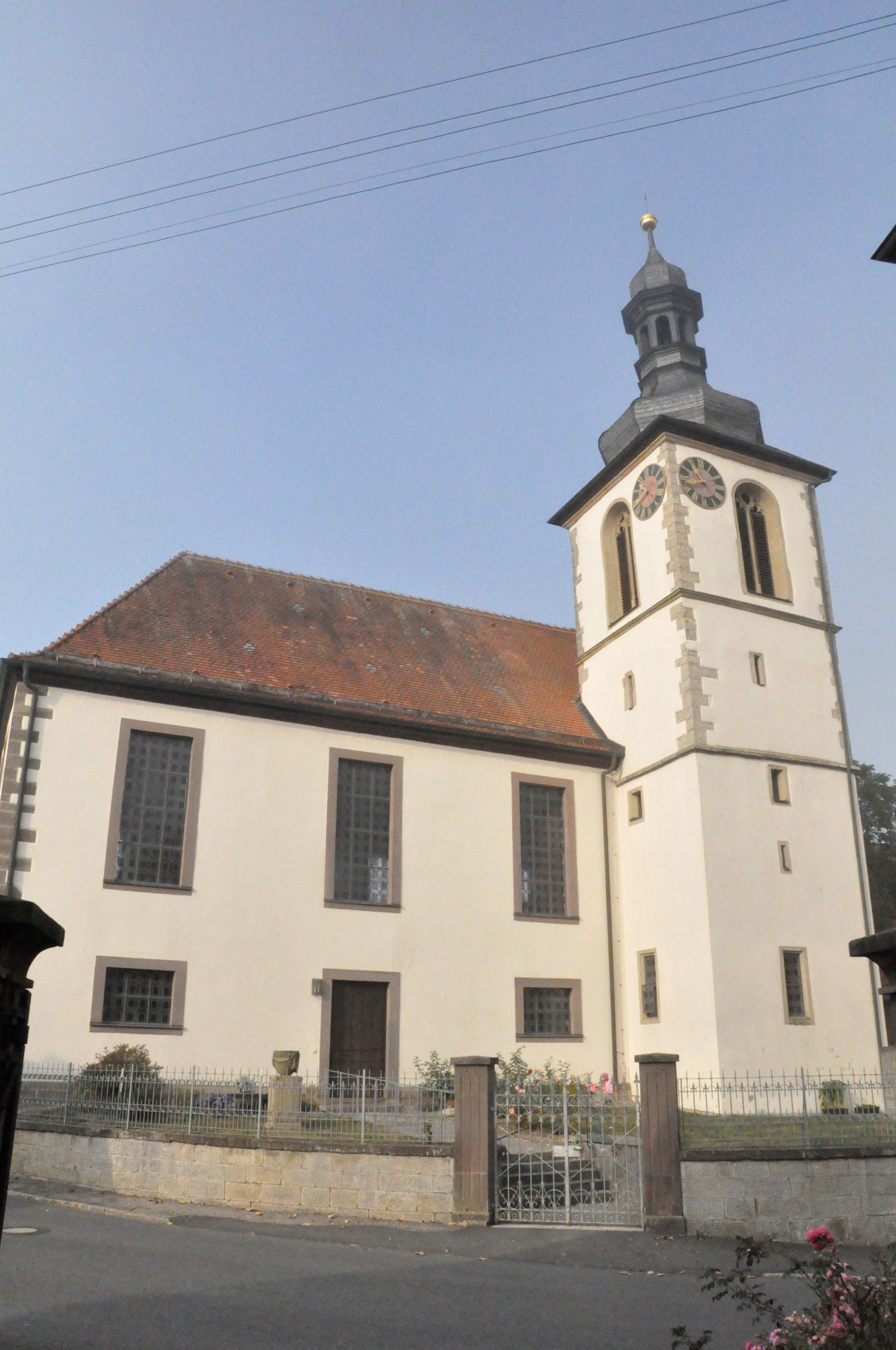 Johanniskirche - Evangelische Kirchengemeinde Waldmannshofen, Waldmannshofen 41 in Creglingen