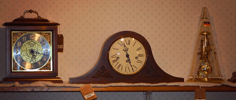 Mantle clock and antique clock repair Ebert's Clock Repair & Sales Norton (330)825-7414