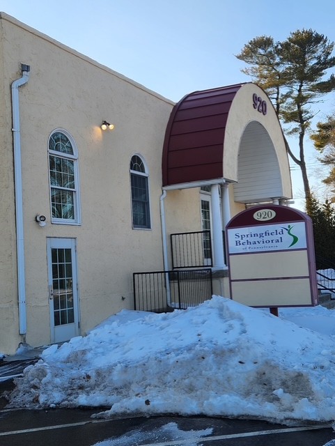 Outside building