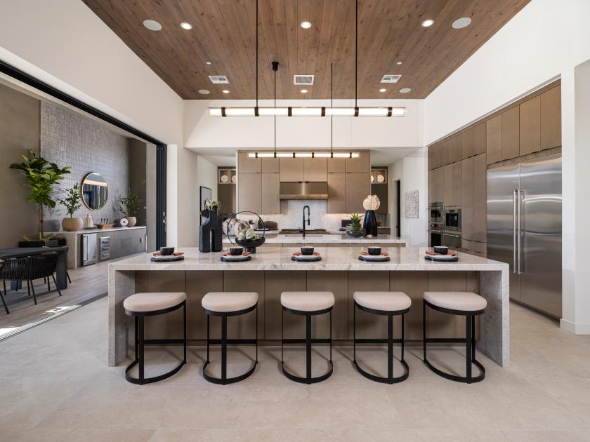 Gorgeous kitchen with two islands