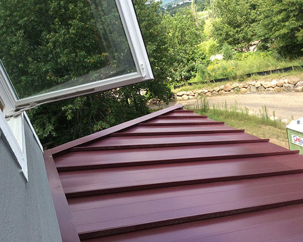 Standing Seam Steel Roofing come in a variety of colors. Find the perfect one to complete your remodel or new construction.