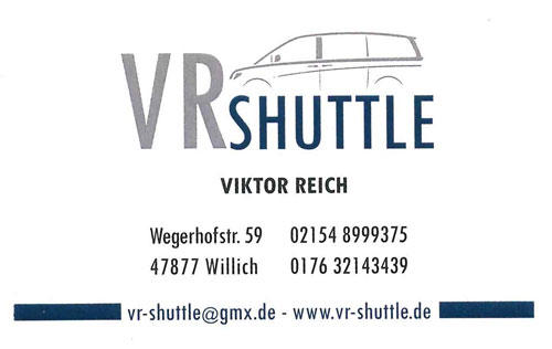VR SHUTTLE, Wegerhofstrasse 59 in Willich