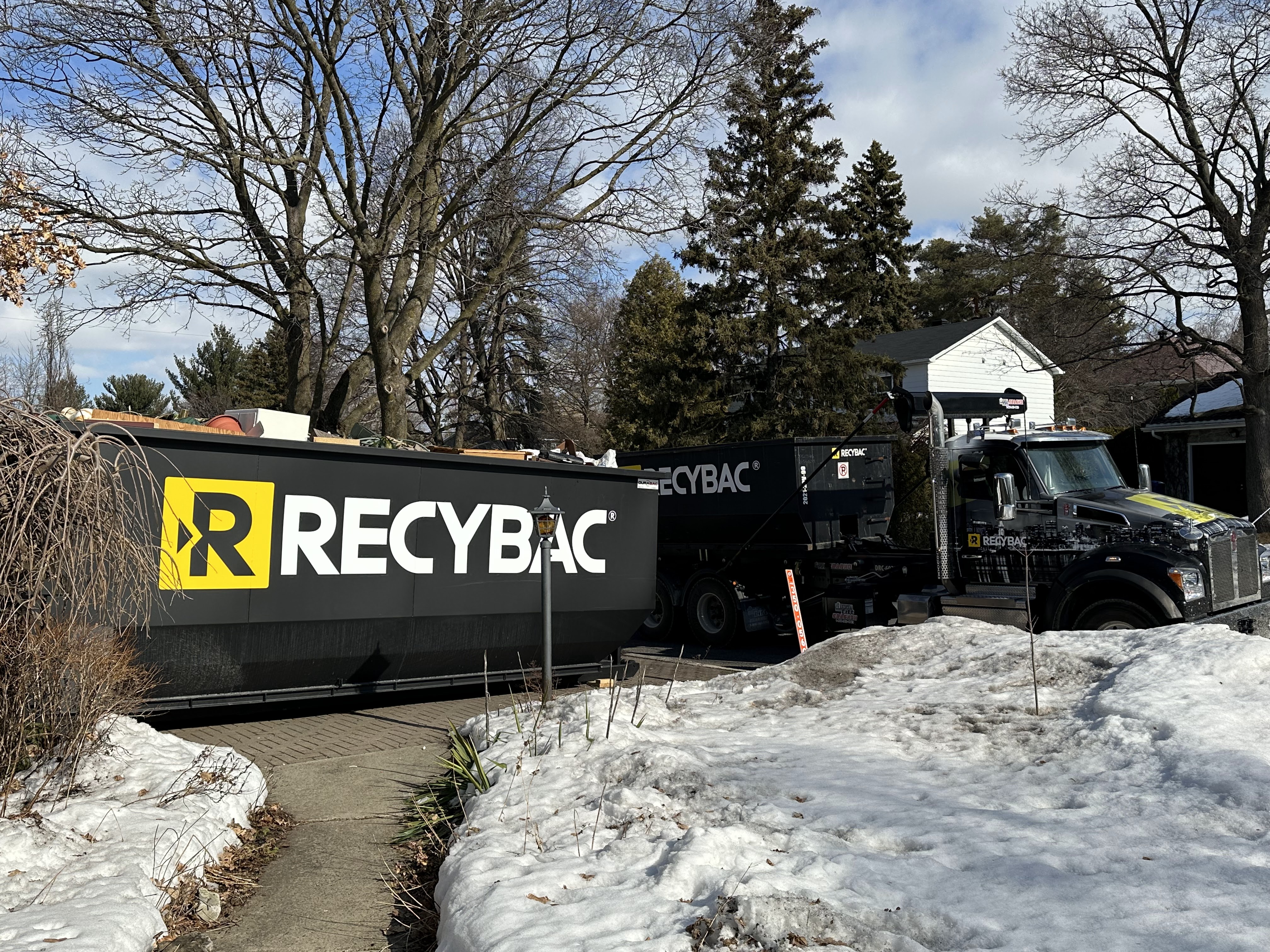 Images Location de conteneur RECYBAC Longueuil