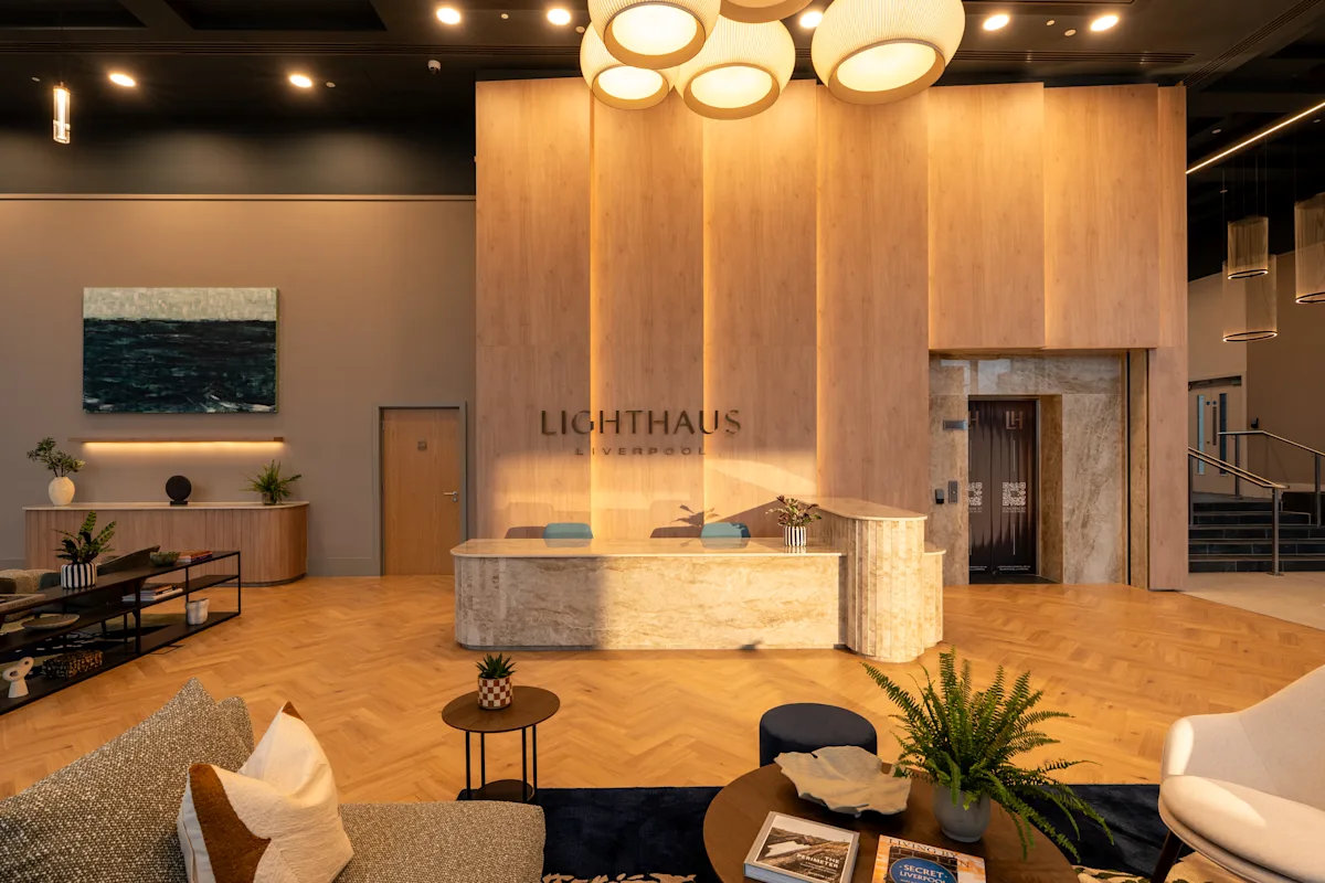 Reception area