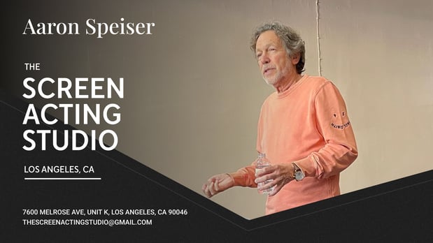 Images Aaron Speiser - The Screen Acting Studio
