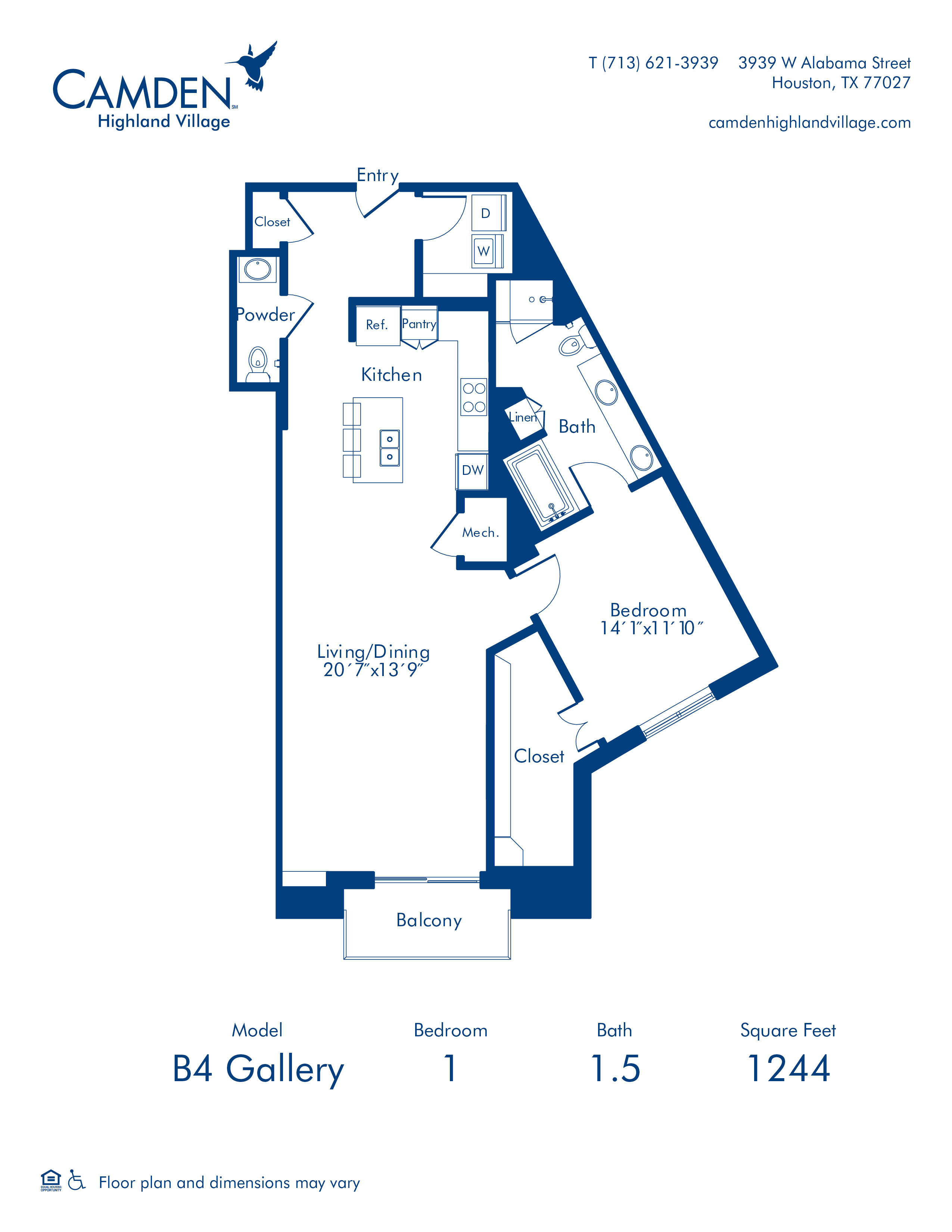 Camden Highland Village Apartments and Townhomes Photo