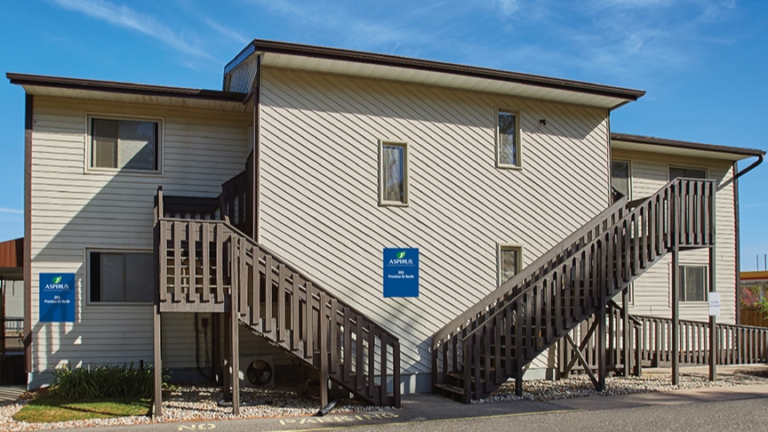 exterior photo of Aspirus Behavioral Health Residential Treatment Center in Stevens Point