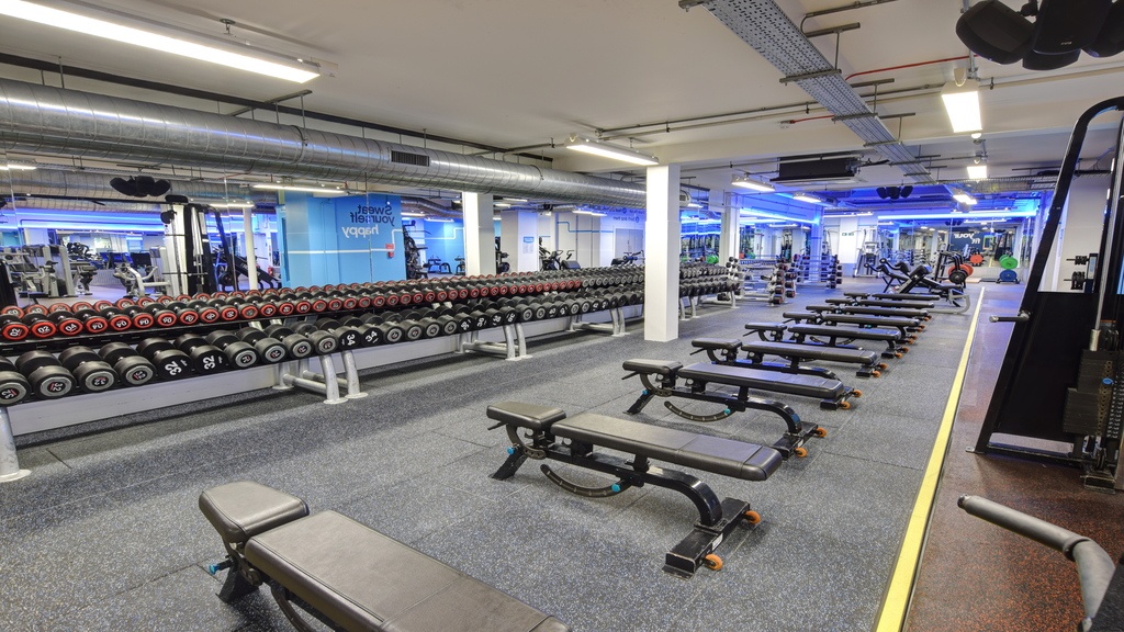 Free Weights Area The Gym Group London West Croydon Croydon 03003 034800