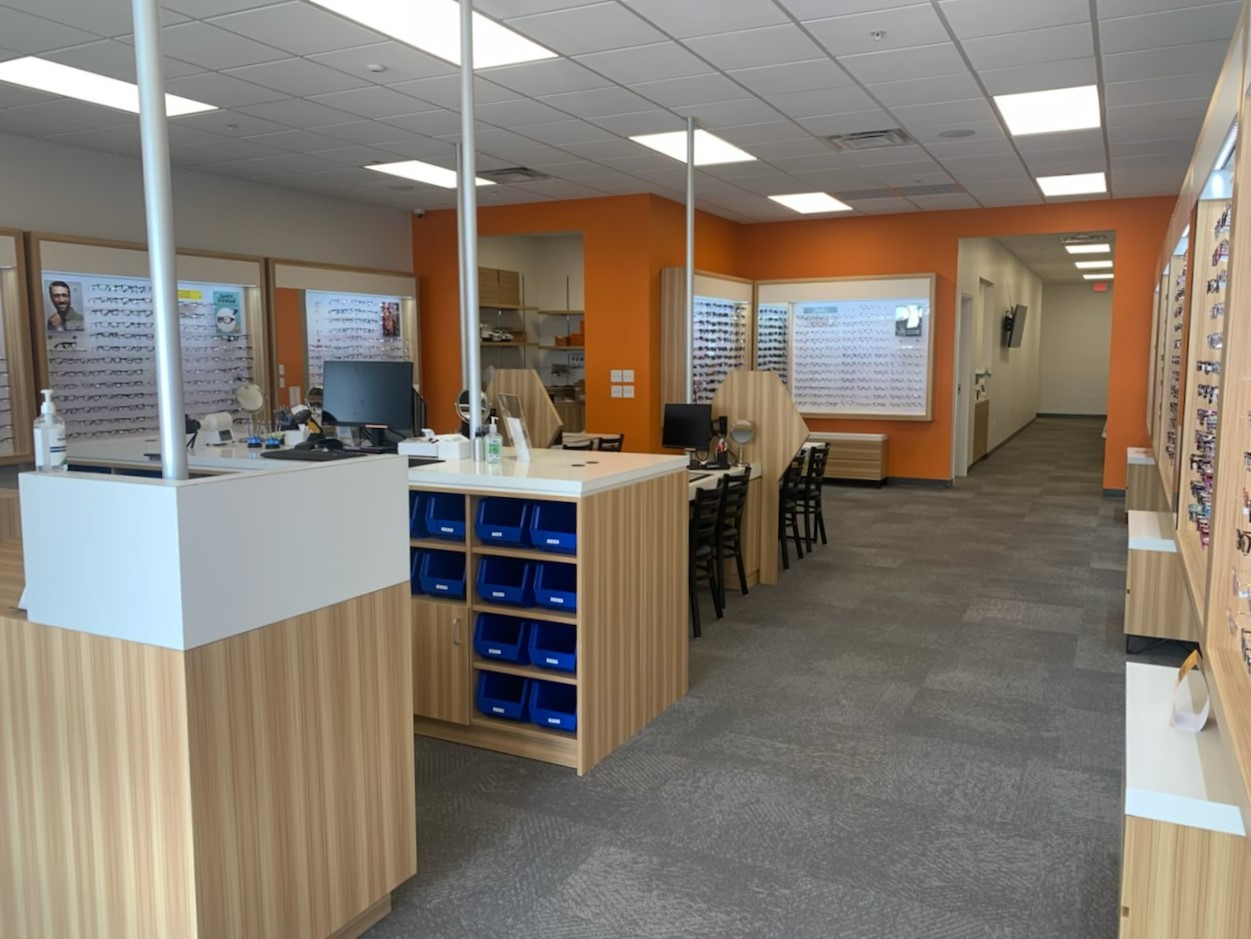 Store Interior at Stanton Optical in Owasso, OK 74055