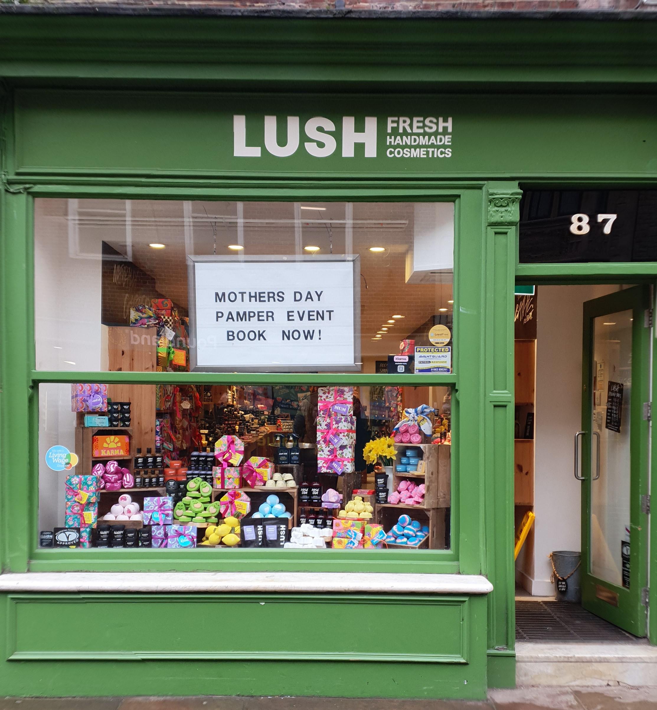 Images Lush Cosmetics Chichester