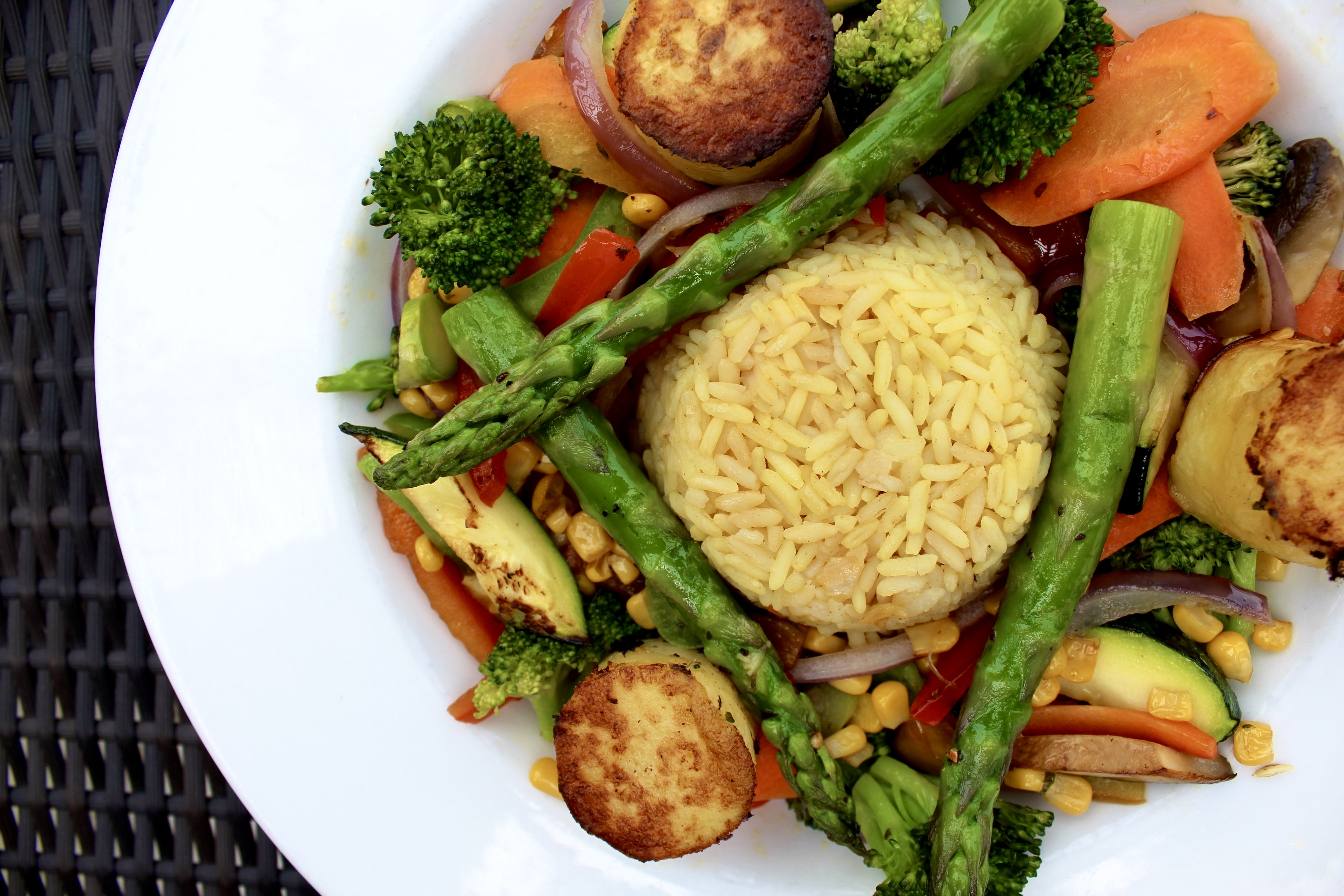 Grilled Vegetable Medley Entree 