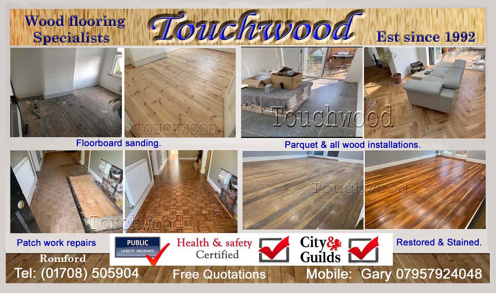 Touchwood 1 Romford 01708 505904