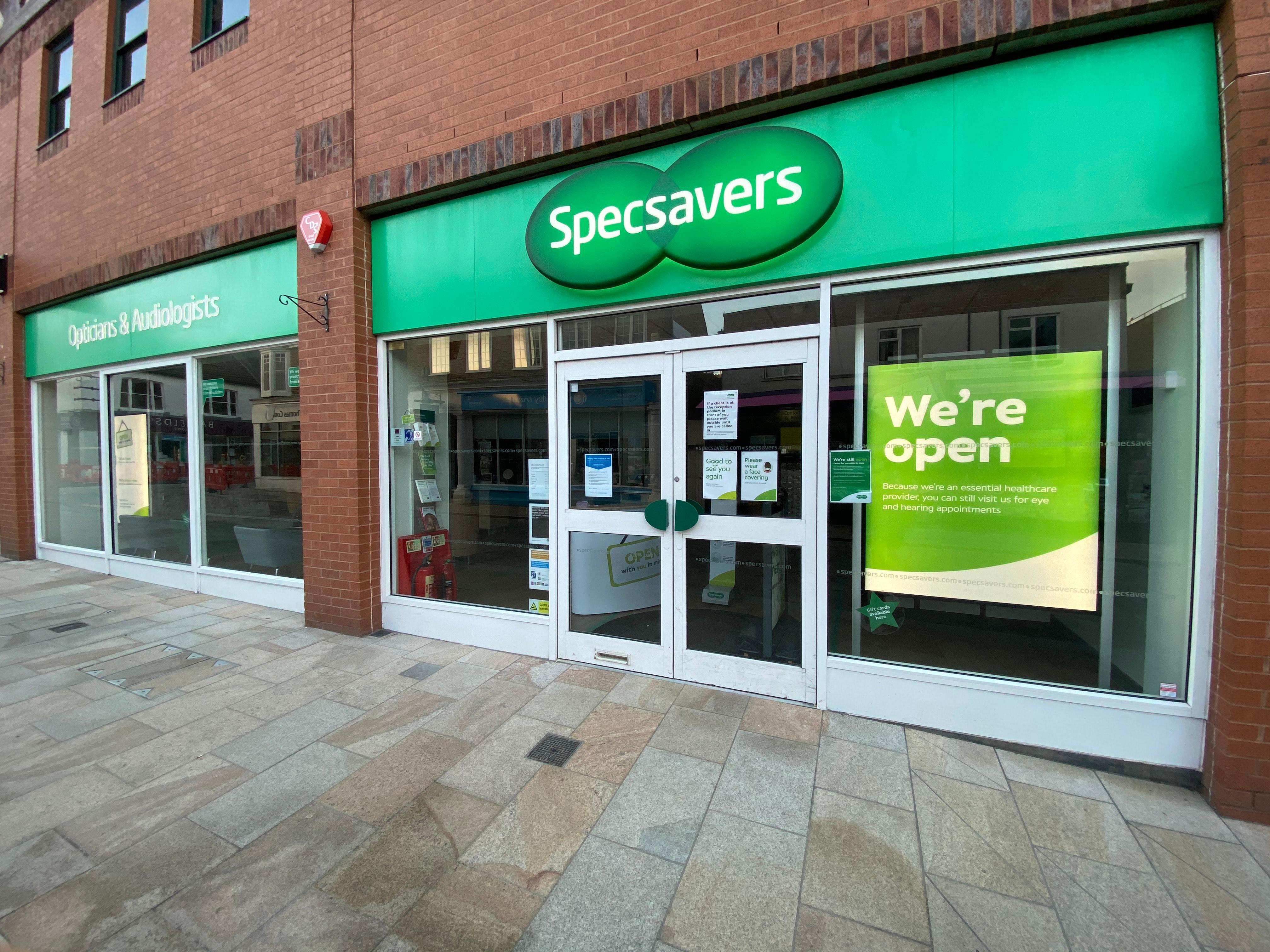 Specsavers Camberley exterior Specsavers Opticians and Audiologists - Camberley Camberley 01276 677686