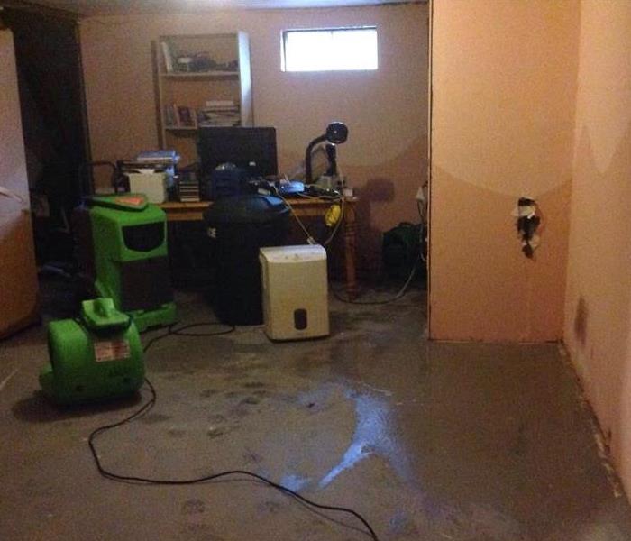 Flooded Basement in Mansfield, MA 02048